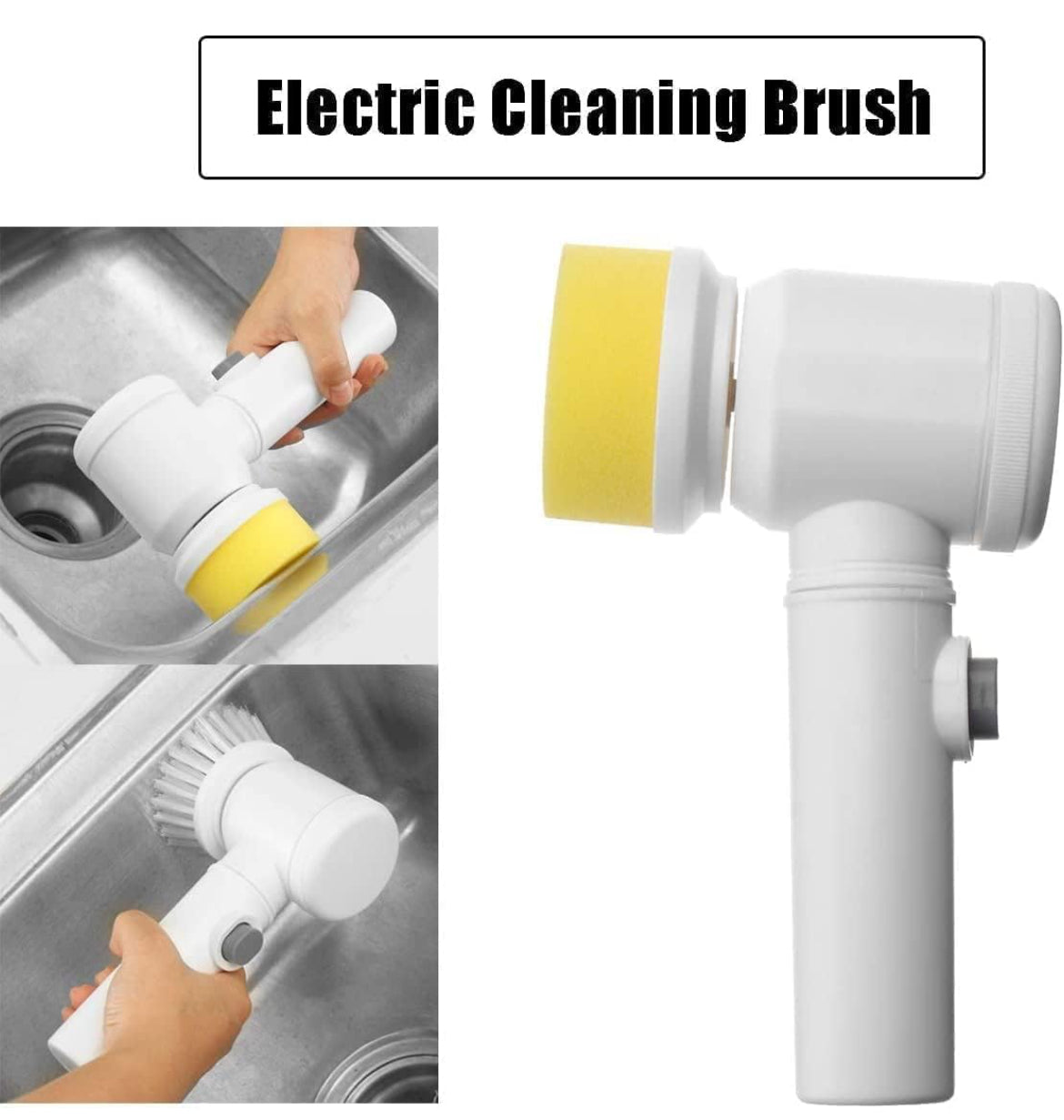 5 in 1 electric cleaning Brush for kitchen
